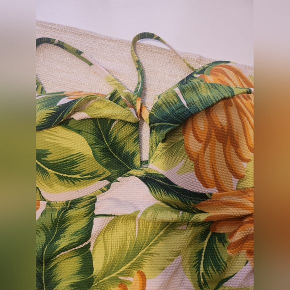 Kona Sol Palm leaf 1pc swimsuit - Picture 3 of 7